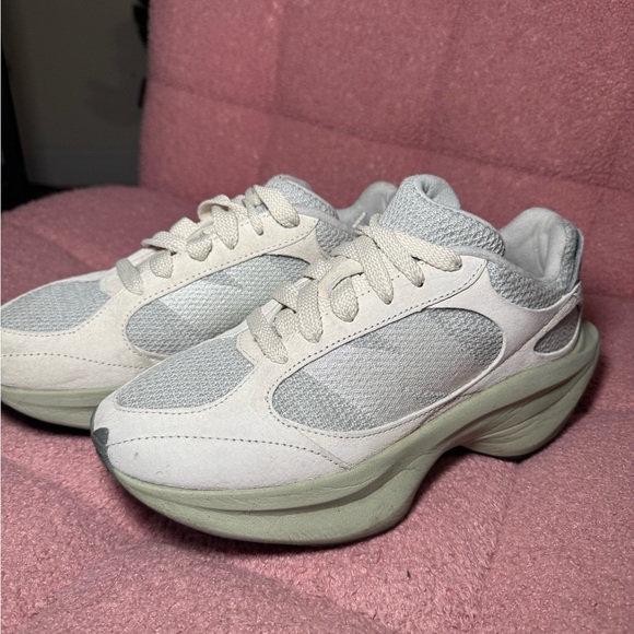 New Balance Other - 8 in women’s . New Balance Gray and White Sneakers runners